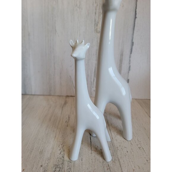 Naaman giraffe baby mama Israel porcelain figure set collectible vintage - Picture 3 of 8